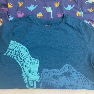 **Cat & Jack Boys, XL (16) Dino Shirt Bundle